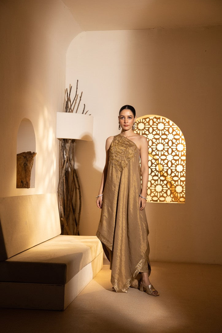 Raina Off Shoulder Dress with pants