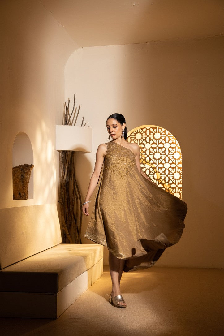 Raina Off Shoulder Dress with pants